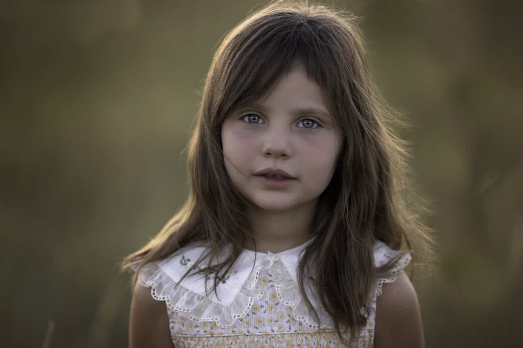 child, girl, portrait